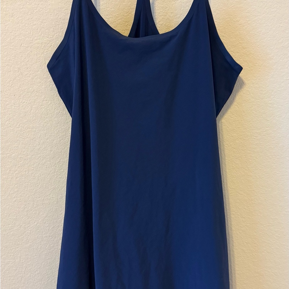 OUTDOOR VOICES | Navy Blue Athletic Dress Size XL - Picture 3 of 16